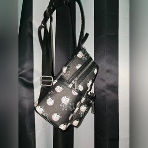 Loungefly nightmare before Christmas scary teddy back pack black and red.